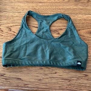 Booty by brabants green sports bra